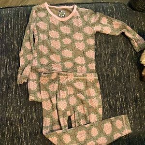 Kickee Pants African Violets Sleep Set